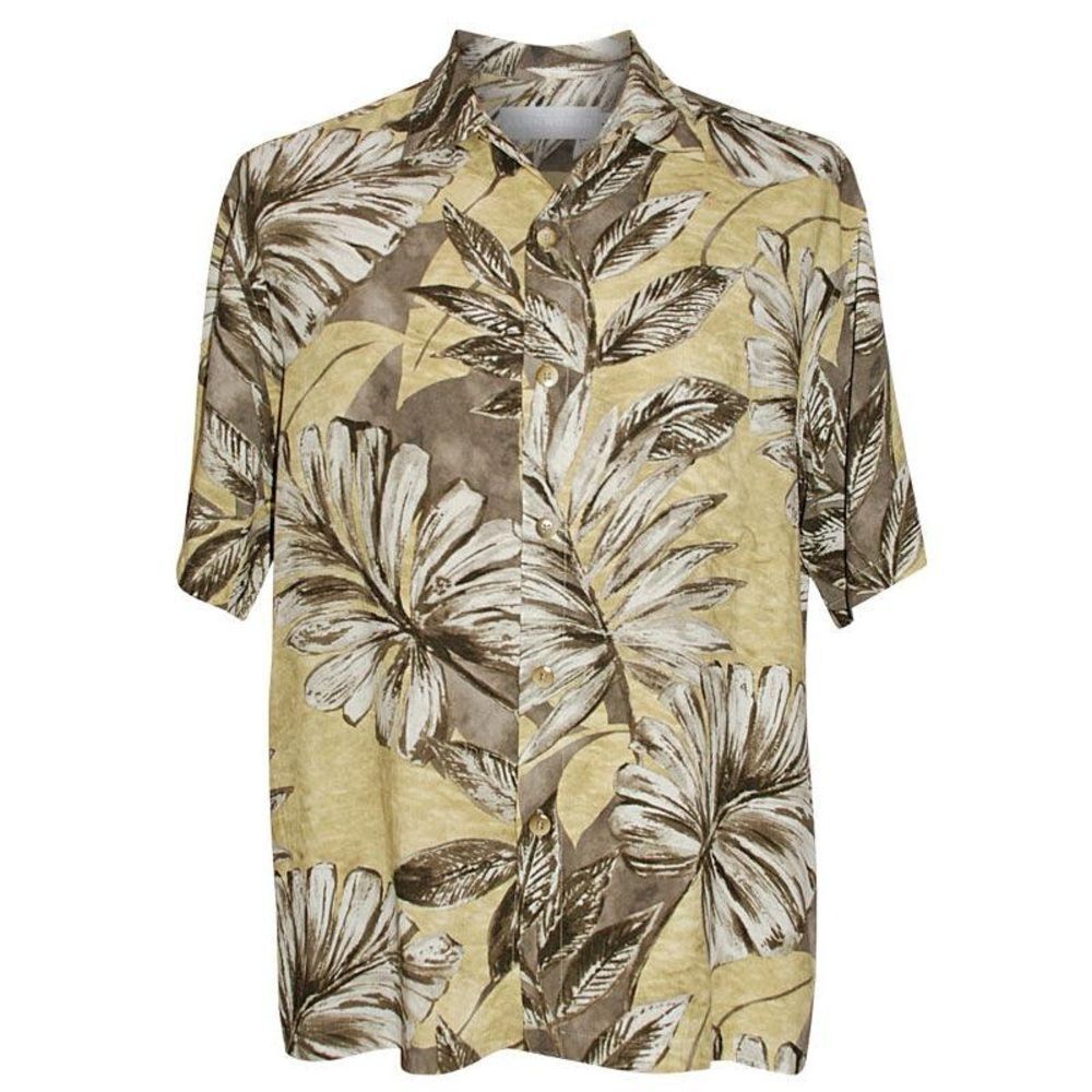 Jams World Kona Coast Shirt Sz XL Aloha Hawaiian Made in Hawaii Multi-Color Palm